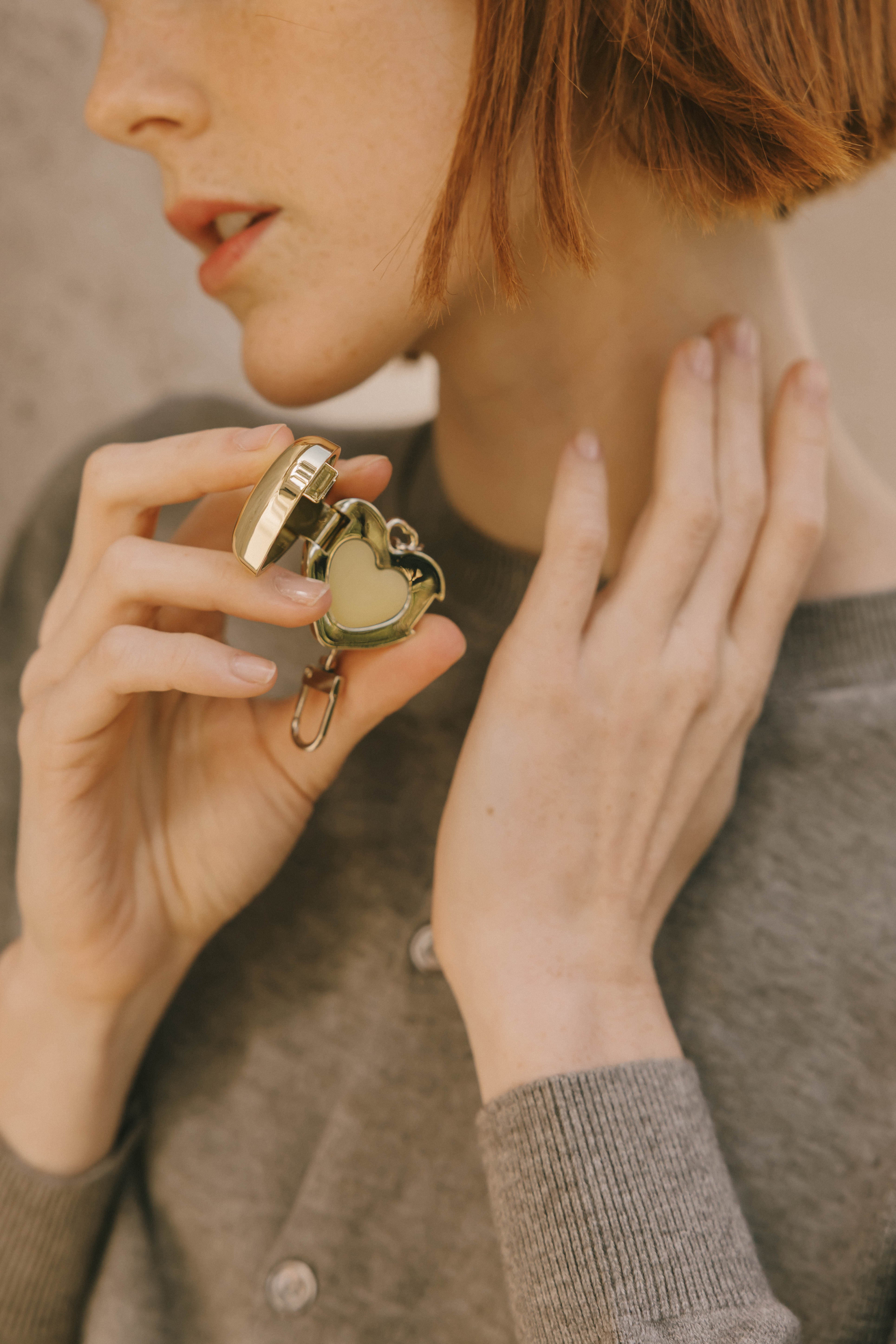 MIRU Heart Perfume Balm Bag Charm